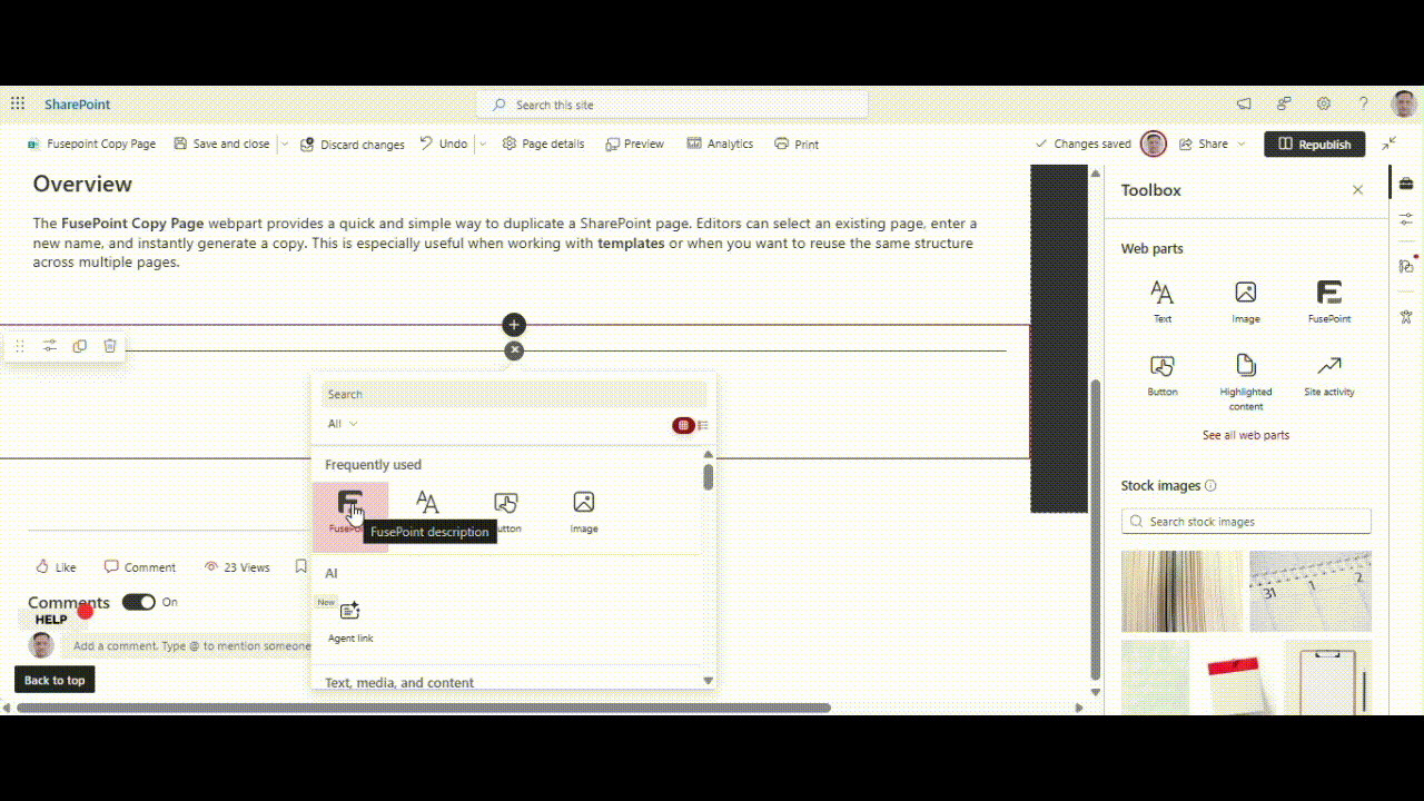 Copy Page